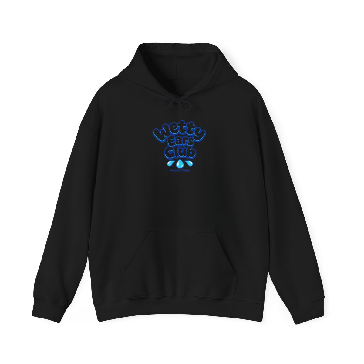 MoistCr1TiKaL "Wetty Ears Club" Hoodie - alternate angle 2, merchandise