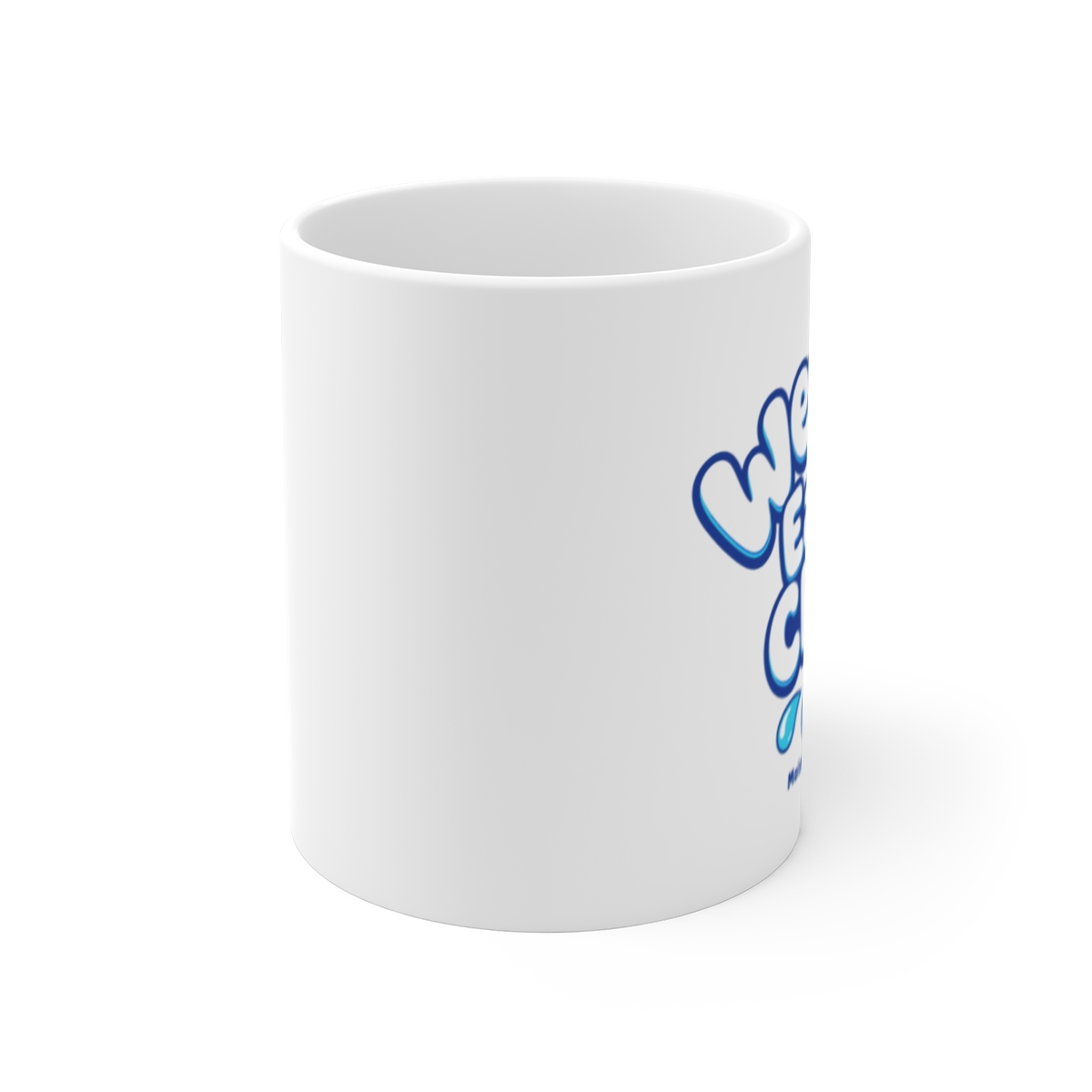 MoistCr1TiKaL "Wetty Ears Club" White Mug - alternate angle 1, merchandise
